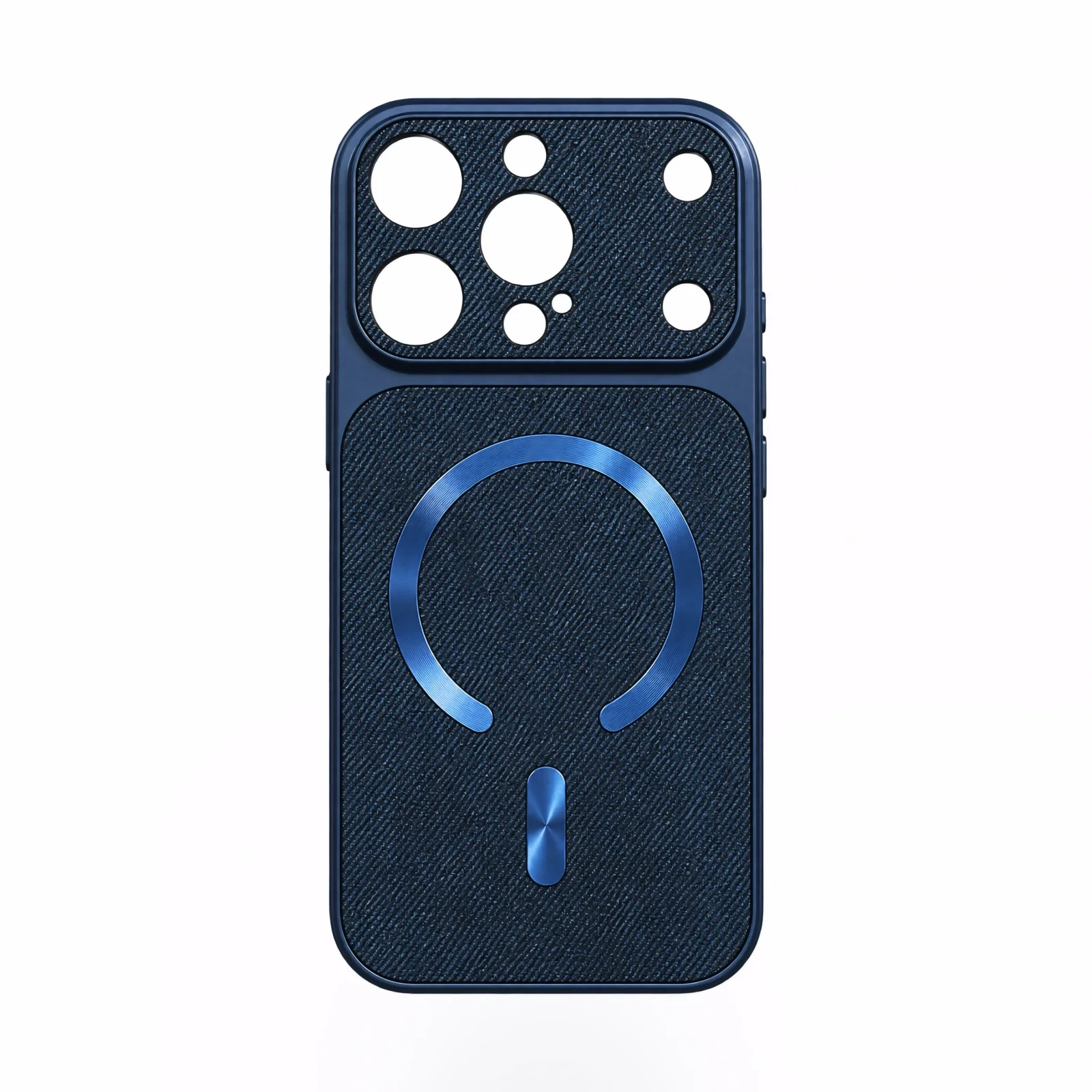 İPhone 16 Pro Kumaş Dokulu MagSafe Lüks Telefon Kılıfı