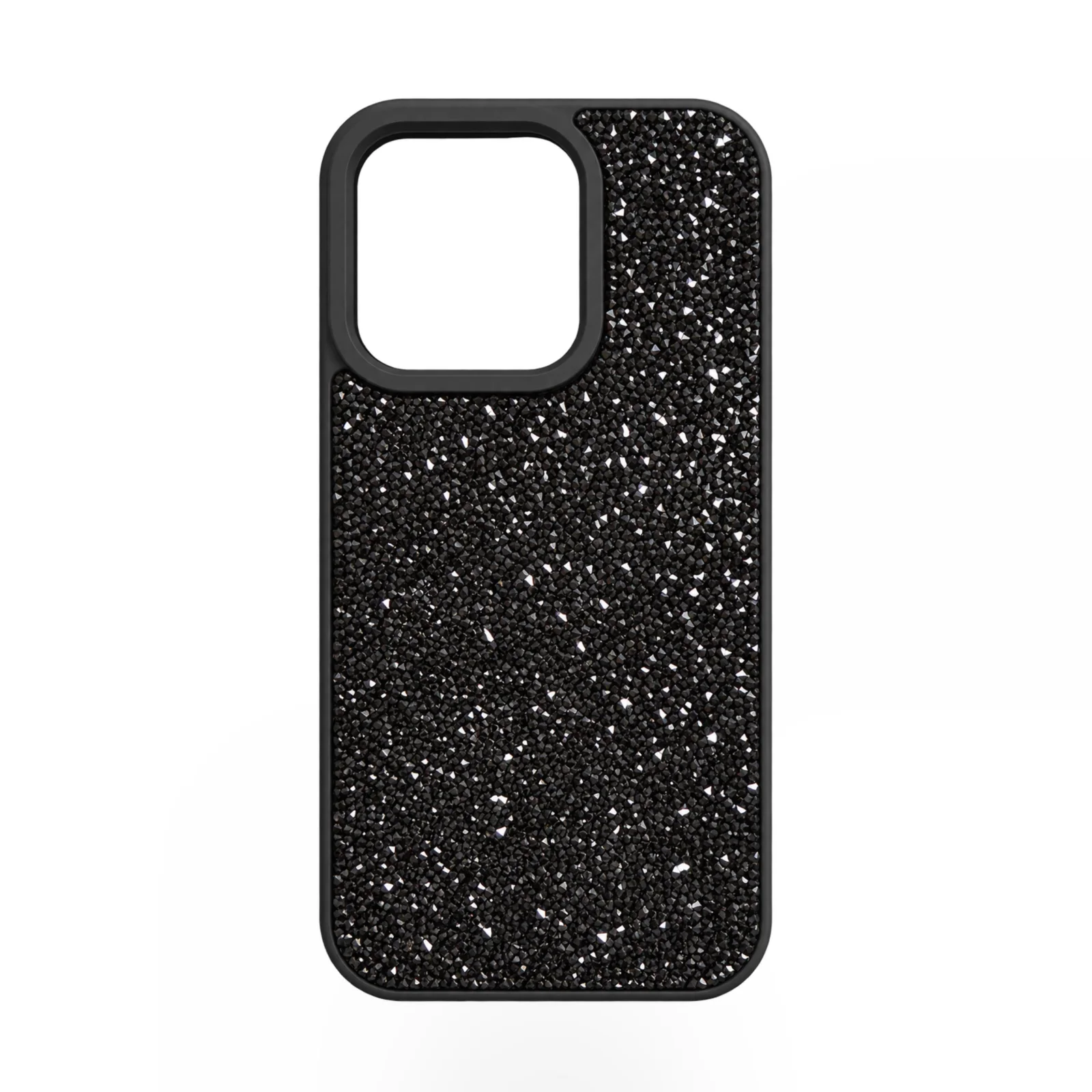 iPhone 15 Pro Parlak Taşlı Lüks Silikon Kılıf