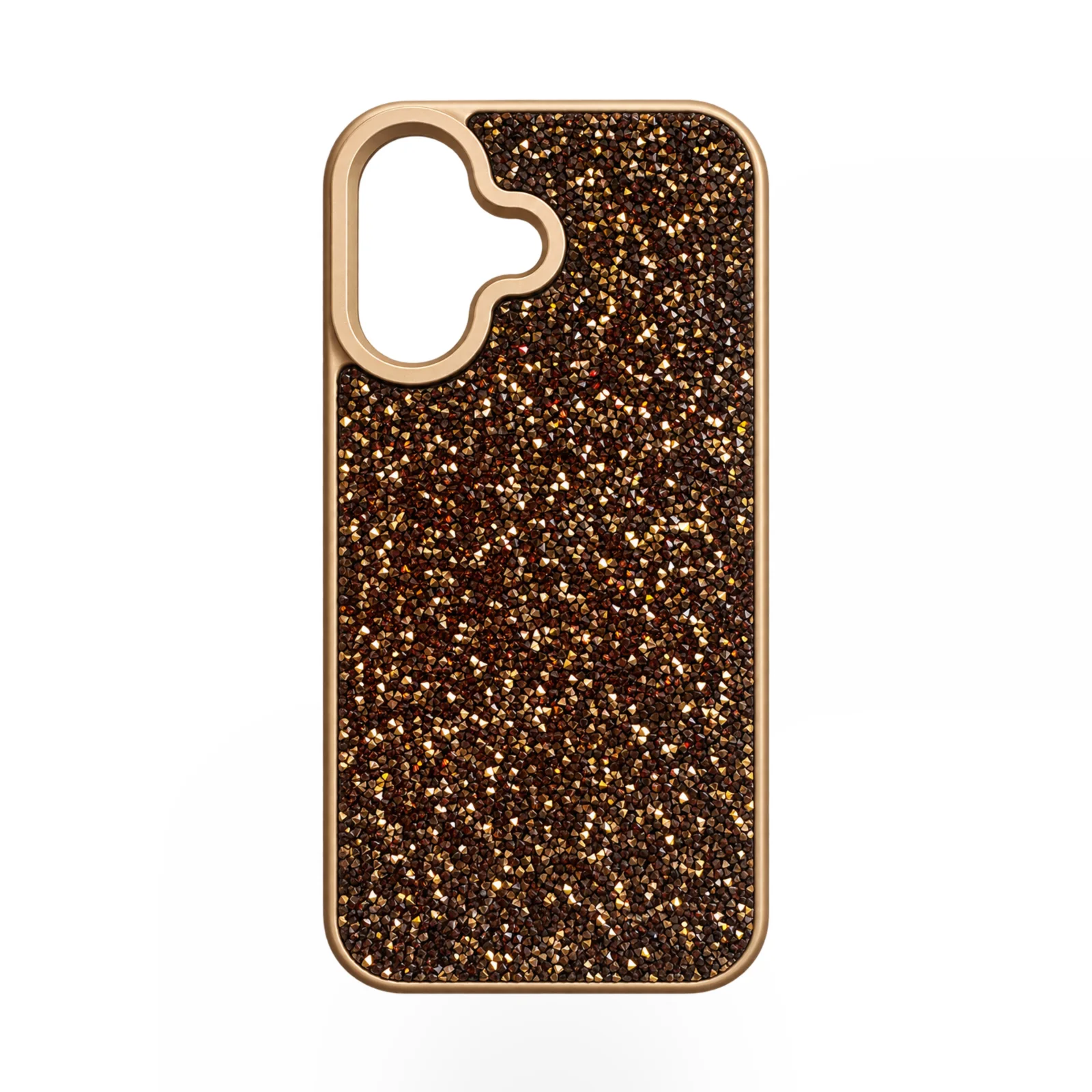 iPhone 16 Parlak Taşlı Lüks Silikon Kılıf